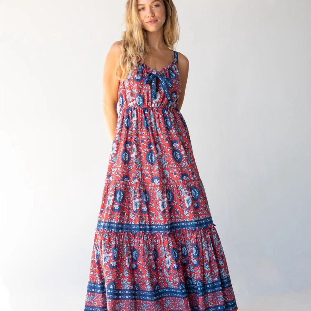 Natural Life Isabella Maxi Dress XS NWT